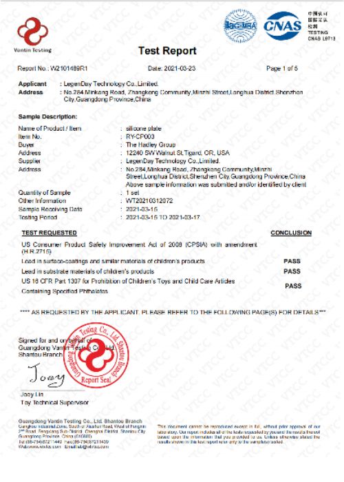 test report