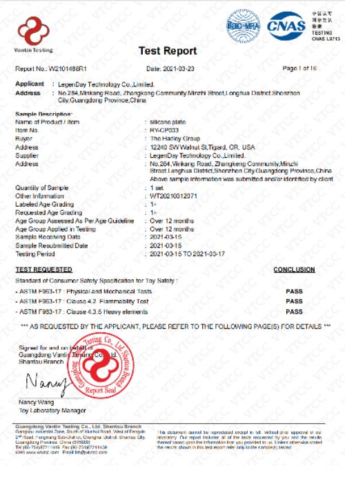 test report